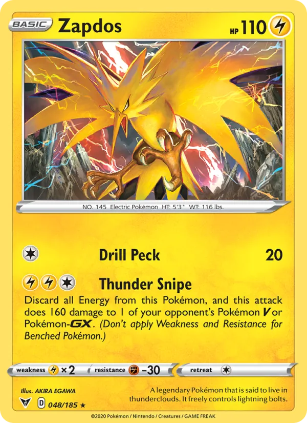 Zapdos – Vivid Voltage 48