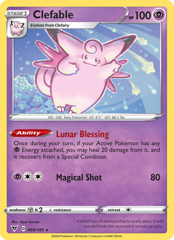 Clefable – Vivid Voltage 64