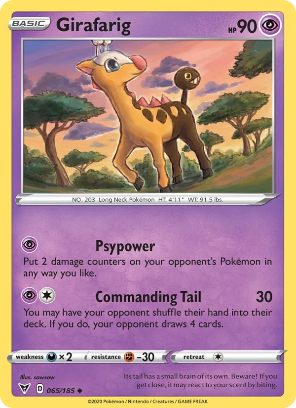 Girafarig – Vivid Voltage 65