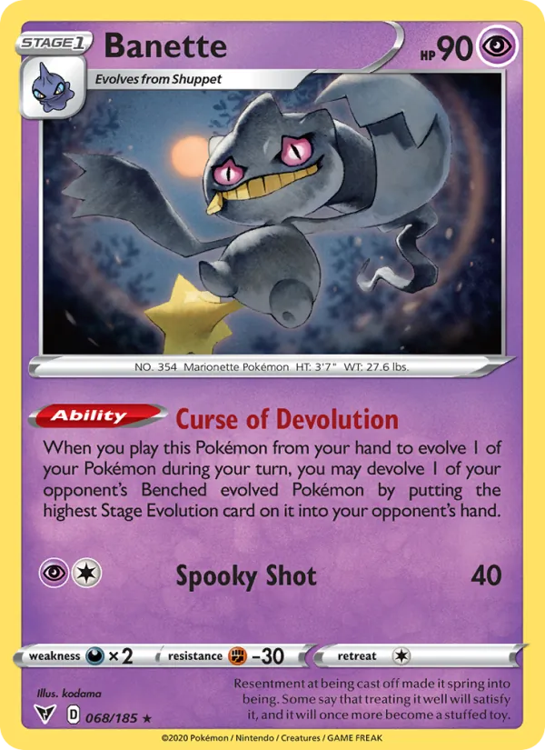 Banette – Vivid Voltage 68