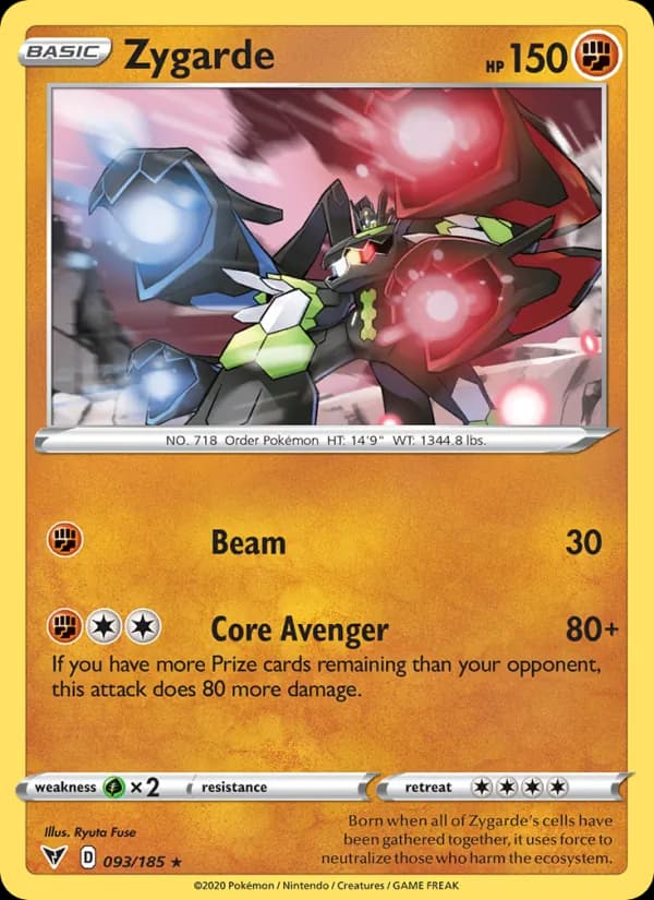 Zygarde – Vivid Voltage 93