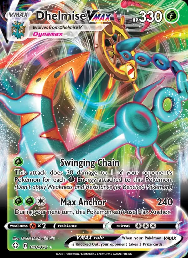 Dhelmise VMAX – Shining Fates 10