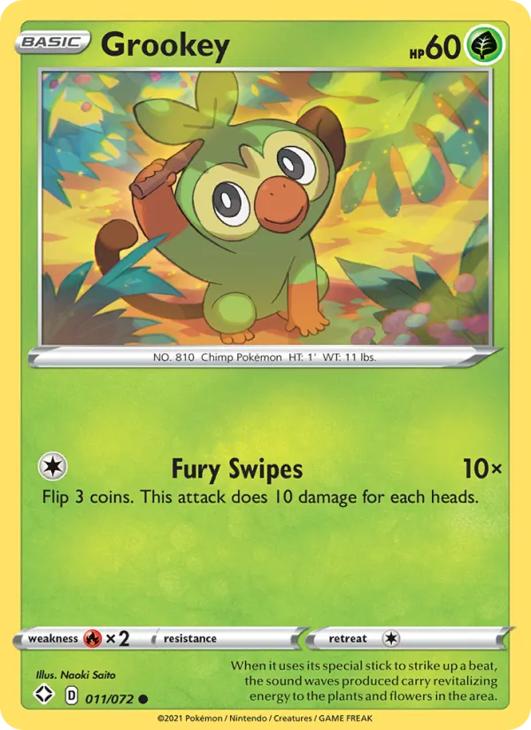 Grookey – Shining Fates 11