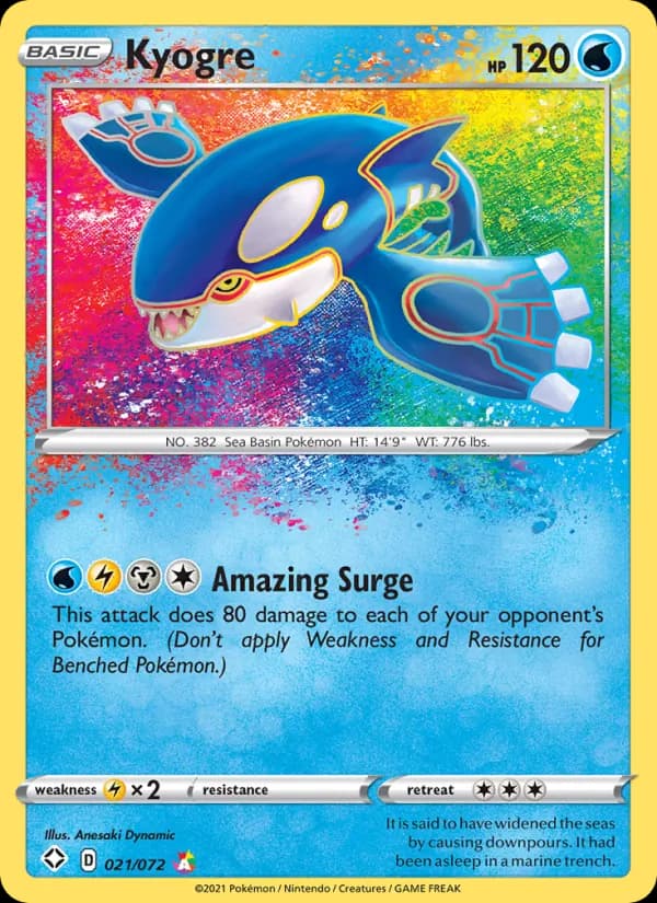 Kyogre – Shining Fates 21