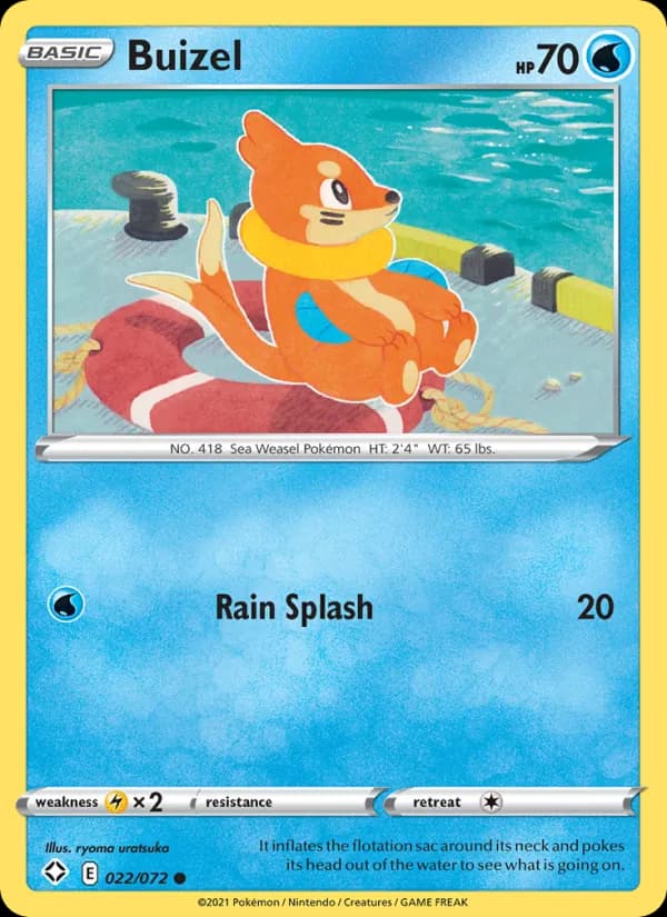 Buizel – Shining Fates 22