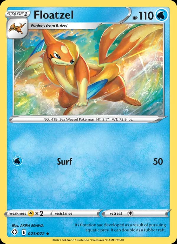 Floatzel – Shining Fates 23