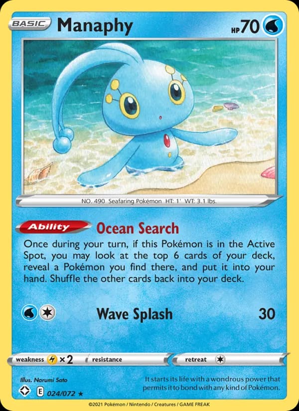 Manaphy – Shining Fates 24
