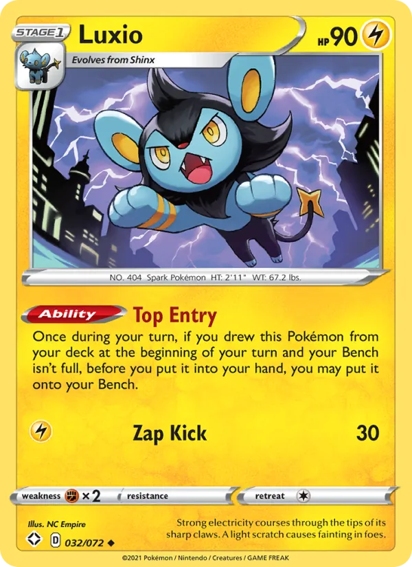 Luxio – Shining Fates 32