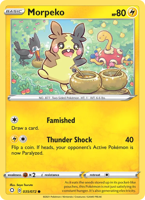 Morpeko – Shining Fates 35