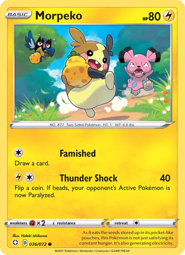 Morpeko – Shining Fates 36