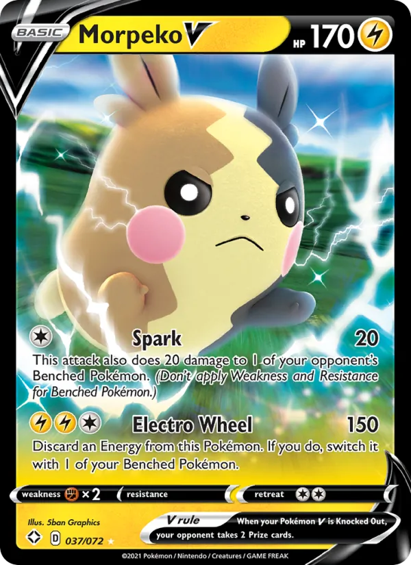 Morpeko V – Shining Fates 37