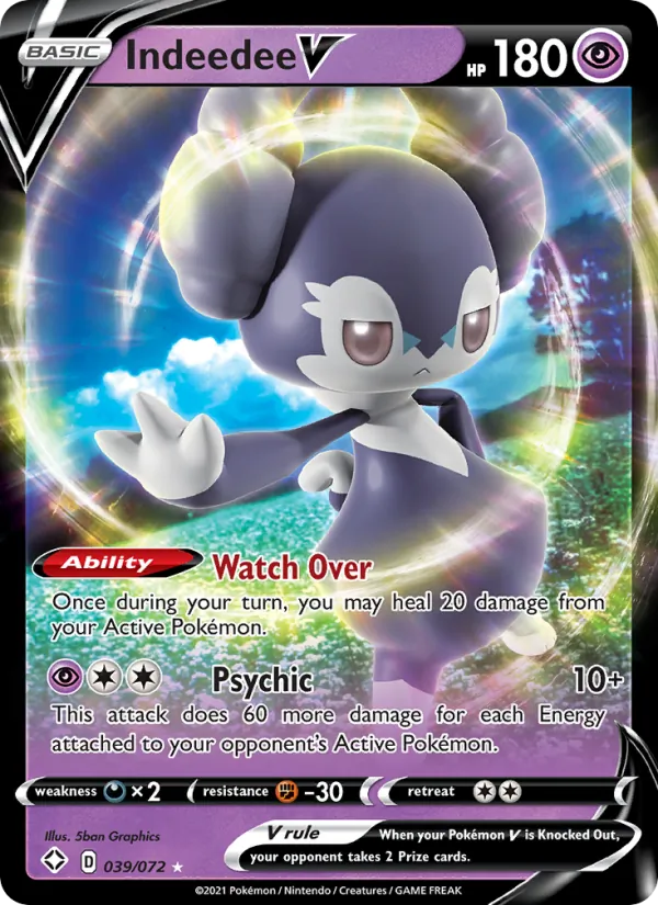 Indeedee V – Shining Fates 39