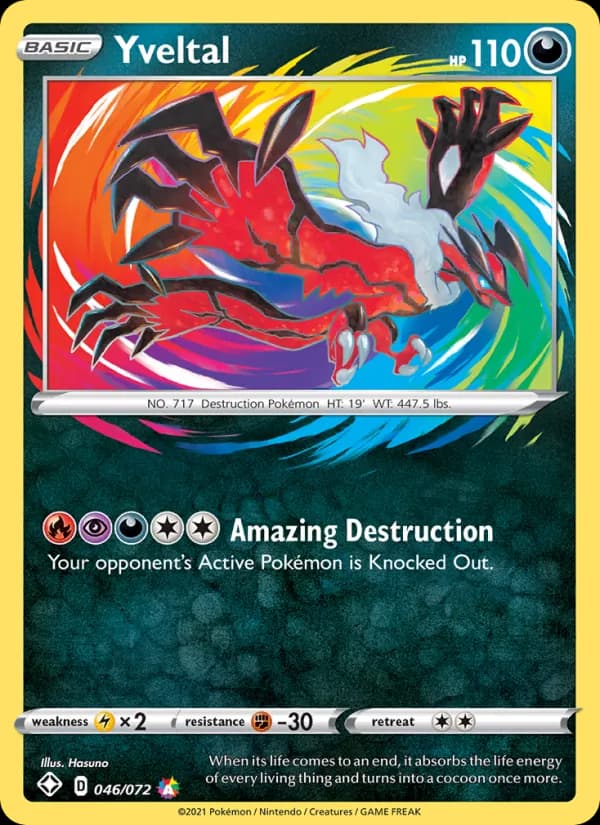 Yveltal – Shining Fates 46