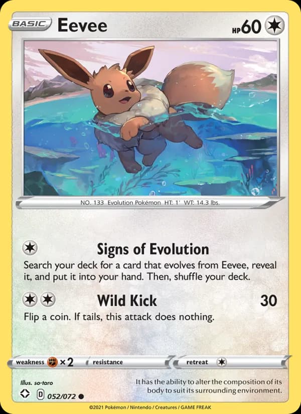 Eevee – Shining Fates 52