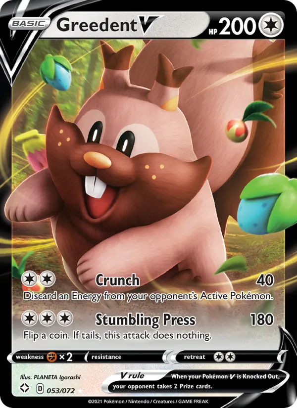 Greedent V – Shining Fates 53