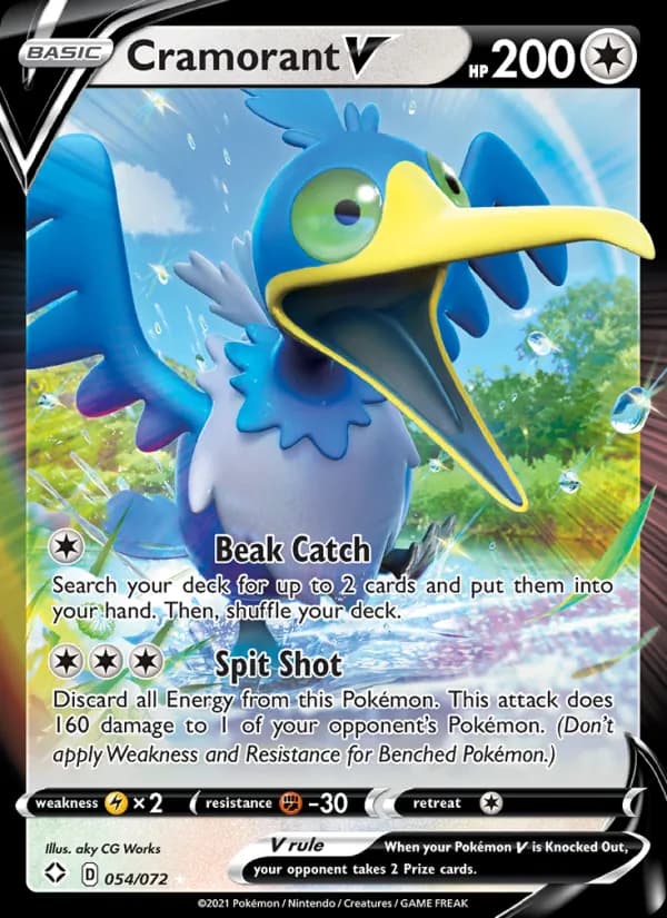 Cramorant V – Shining Fates 54