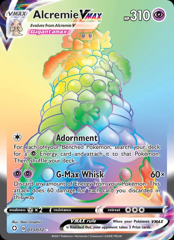Alcremie VMAX – Shining Fates 73