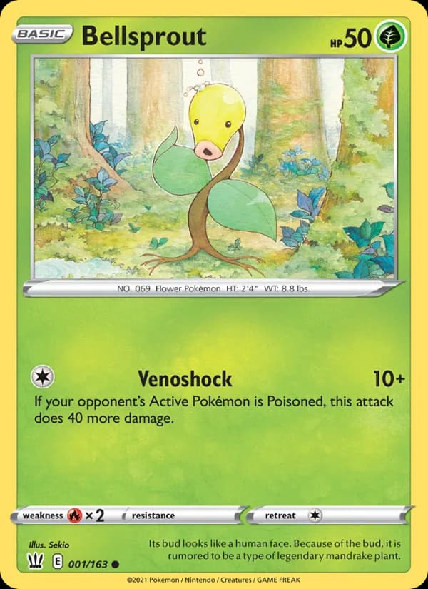 Bellsprout – Battle Styles 1