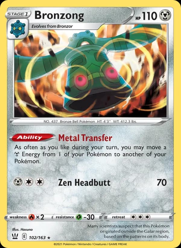 Bronzong – Battle Styles 102