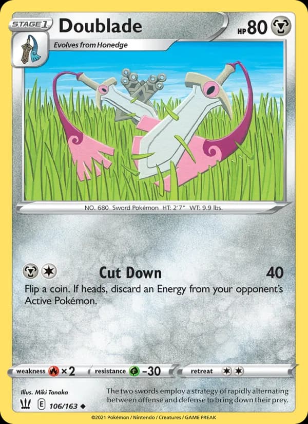 Doublade – Battle Styles 106