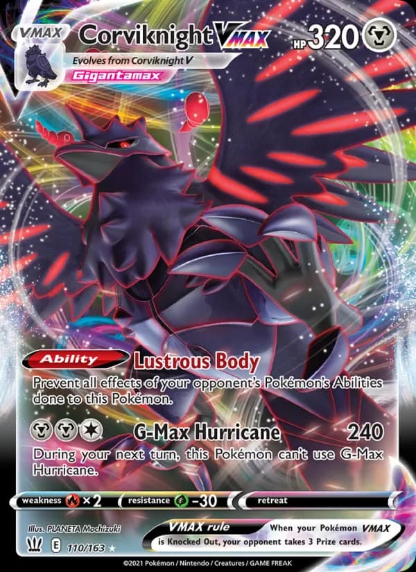 Corviknight VMAX – Battle Styles 110