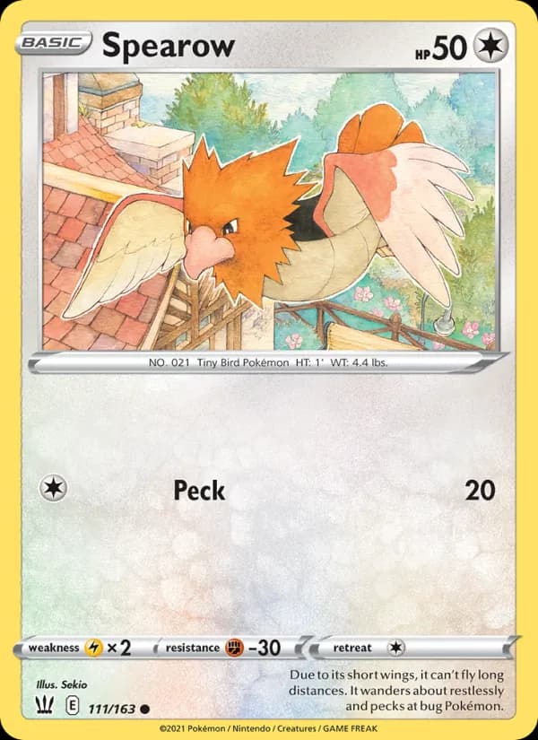 Spearow – Battle Styles 111