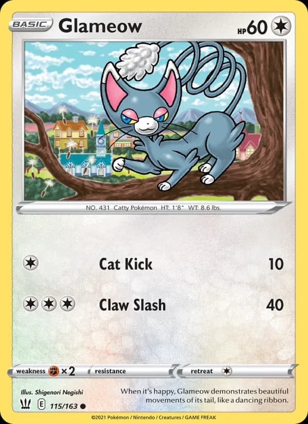Glameow – Battle Styles 115