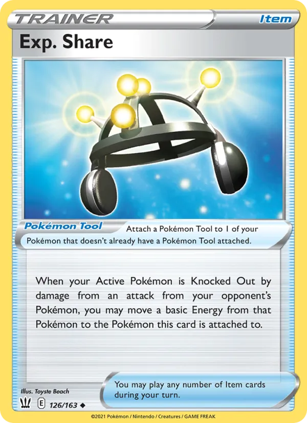 Exp. Share – Battle Styles 126