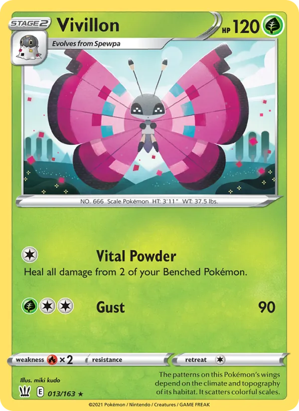Vivillon – Battle Styles 13