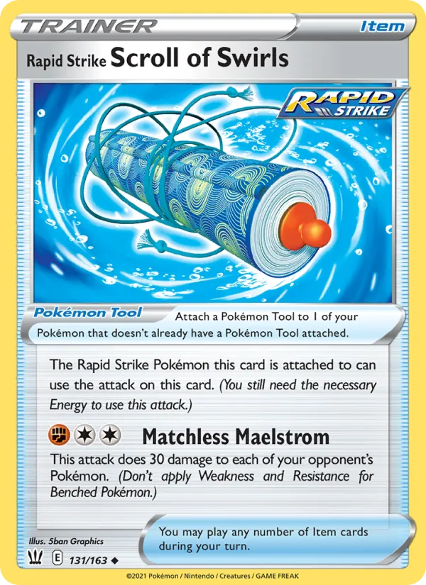 Rapid Strike Scroll of Swirls – Battle Styles 131