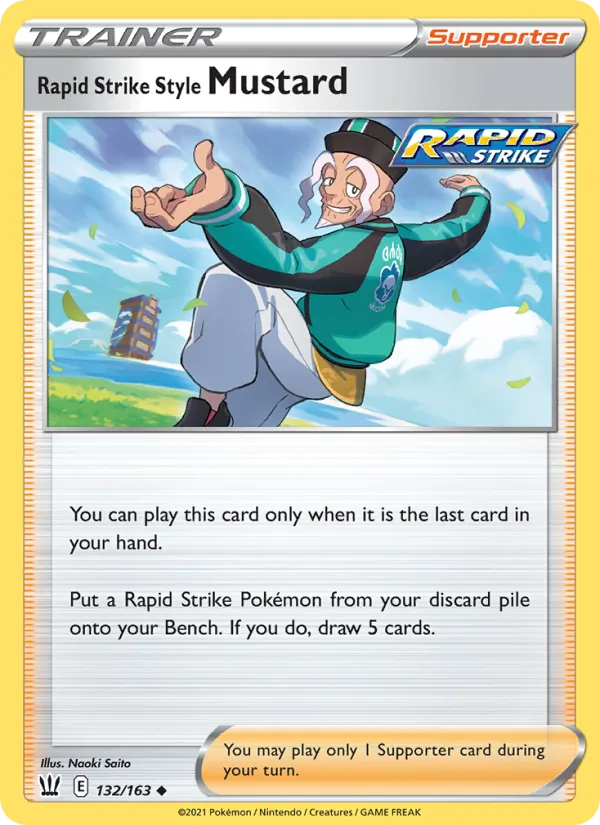 Rapid Strike Style Mustard – Battle Styles 132