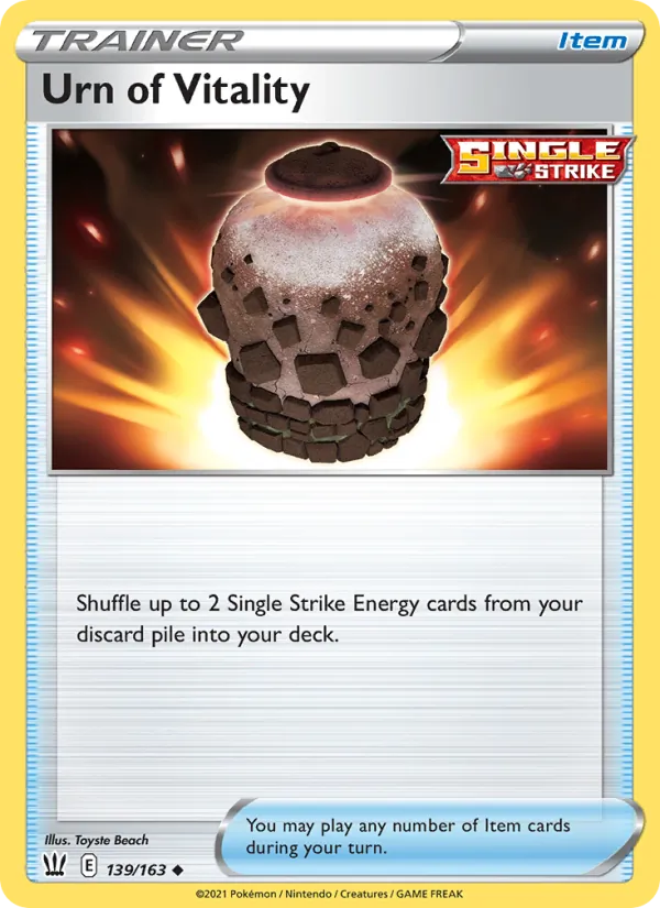 Urn of Vitality – Battle Styles 139