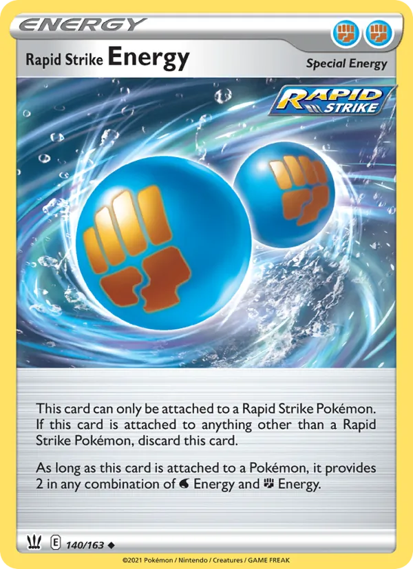 Rapid Strike Energy – Battle Styles 140