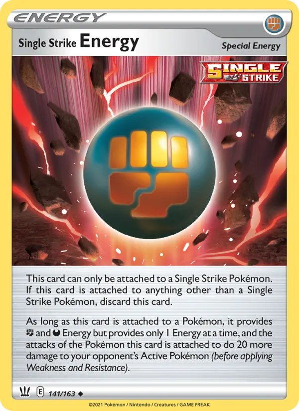 Single Strike Energy – Battle Styles 141