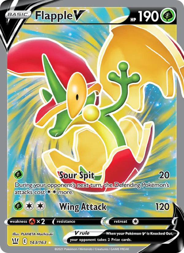 Flapple V – Battle Styles 143