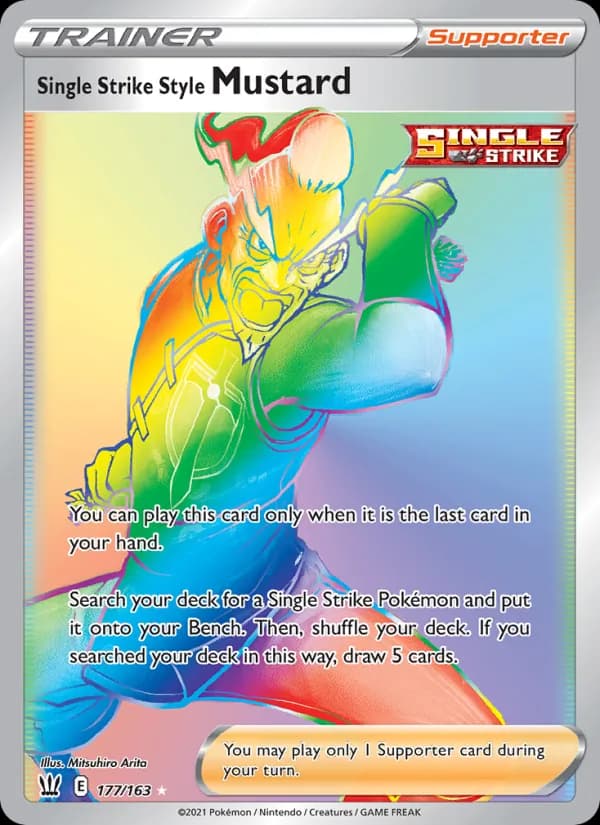 Single Strike Style Mustard – Battle Styles 177