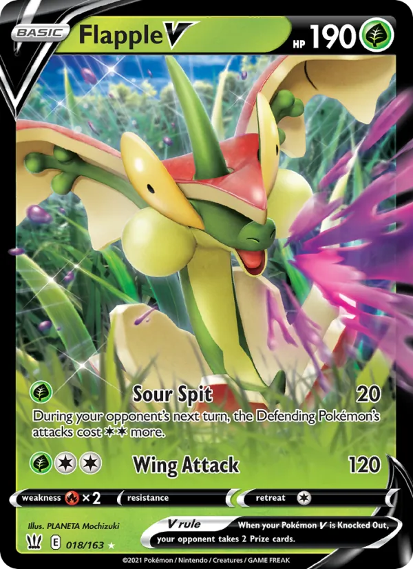 Flapple V – Battle Styles 18