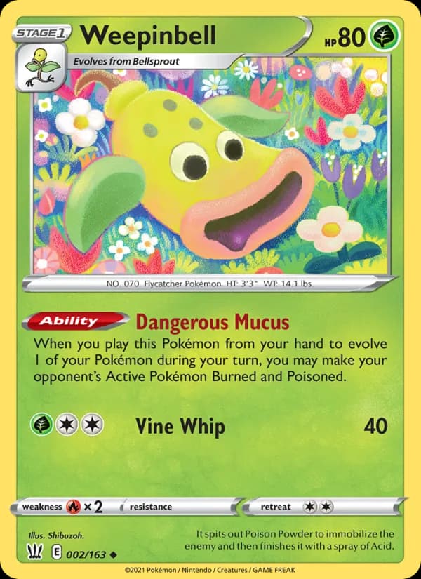 Weepinbell – Battle Styles 2