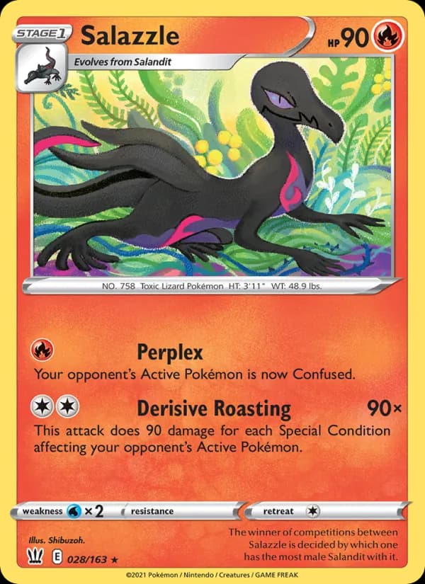 Salazzle – Battle Styles 28