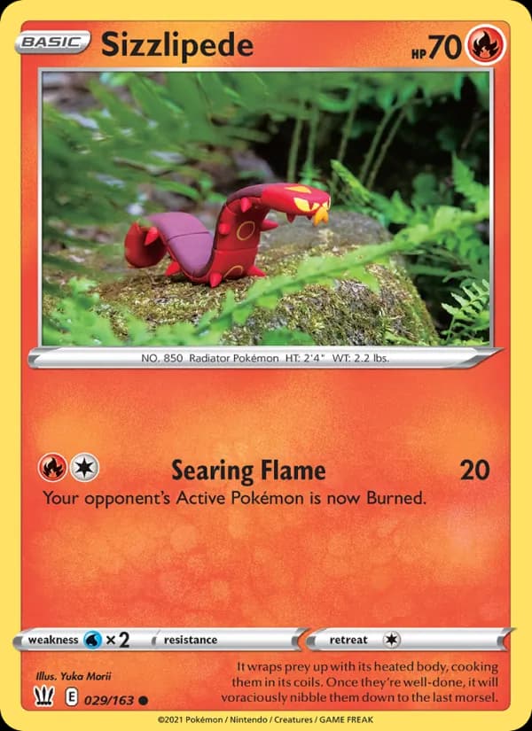 Sizzlipede – Battle Styles 29