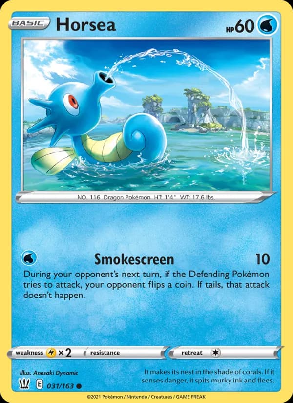 Horsea – Battle Styles 31