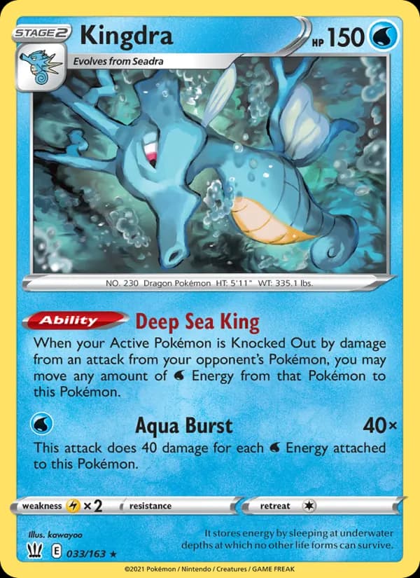 Kingdra – Battle Styles 33