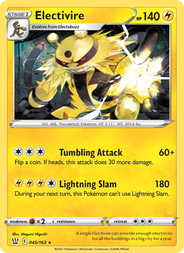 Electivire – Battle Styles 45