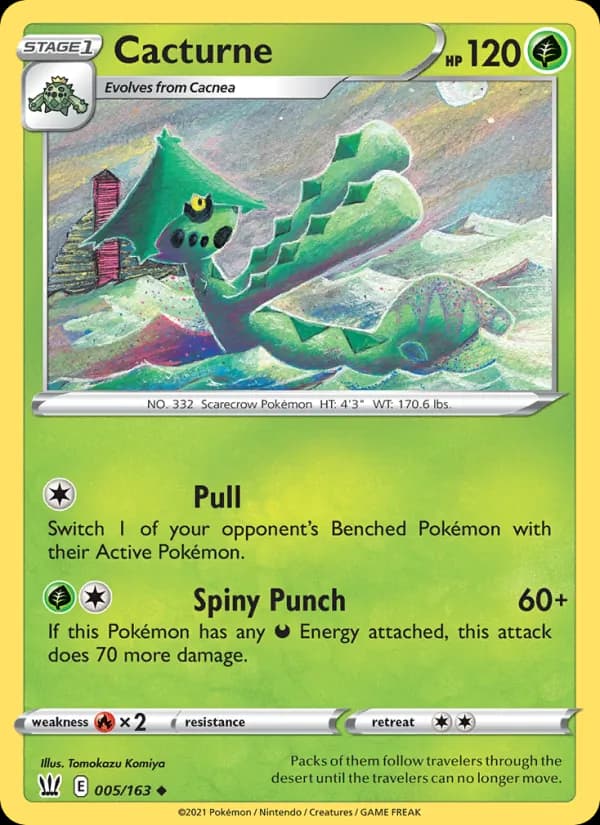 Cacturne – Battle Styles 5
