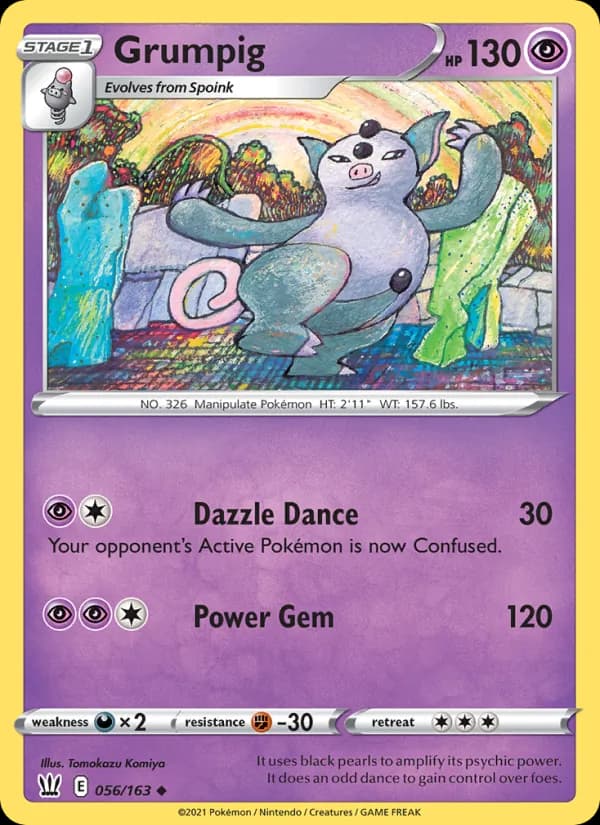 Grumpig – Battle Styles 56