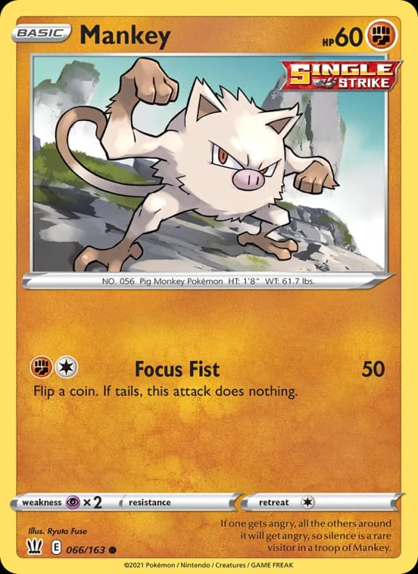 Mankey – Battle Styles 66