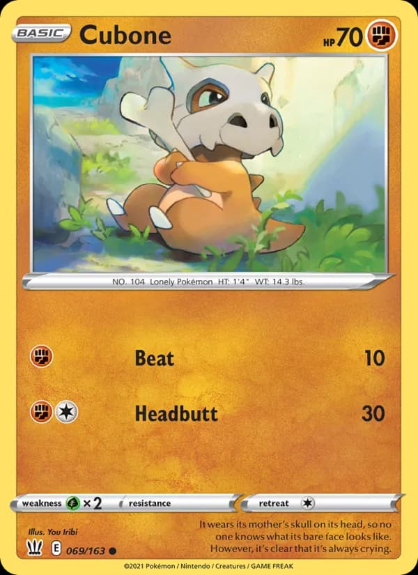 Cubone – Battle Styles 69