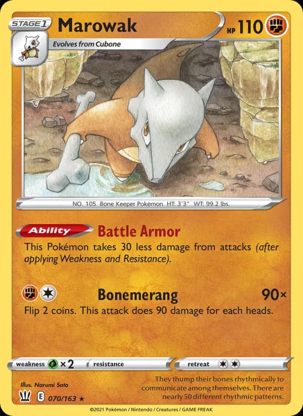 Marowak – Battle Styles 70