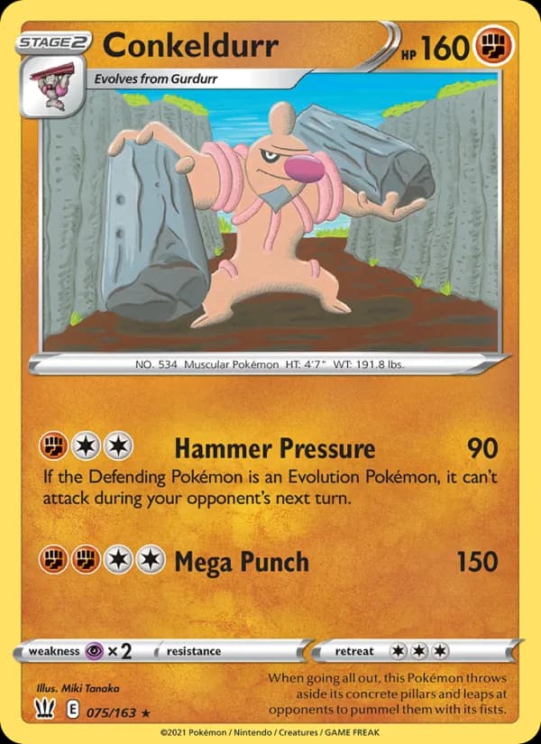 Conkeldurr – Battle Styles 75