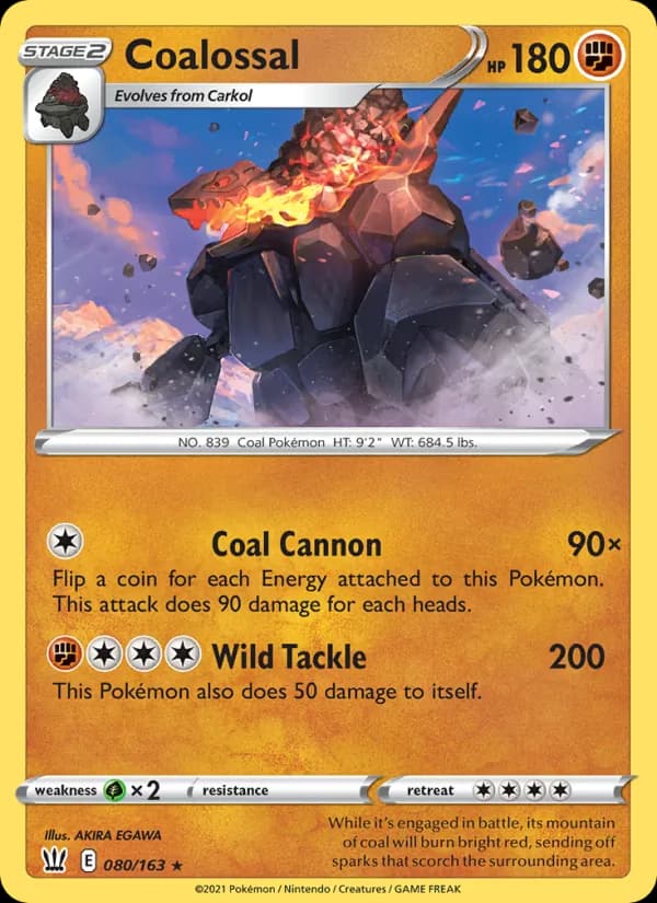 Coalossal – Battle Styles 80